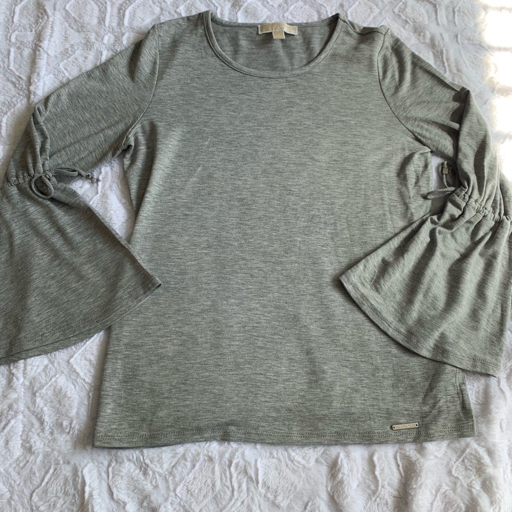 Michael Kors Grey Long Sleeve Top